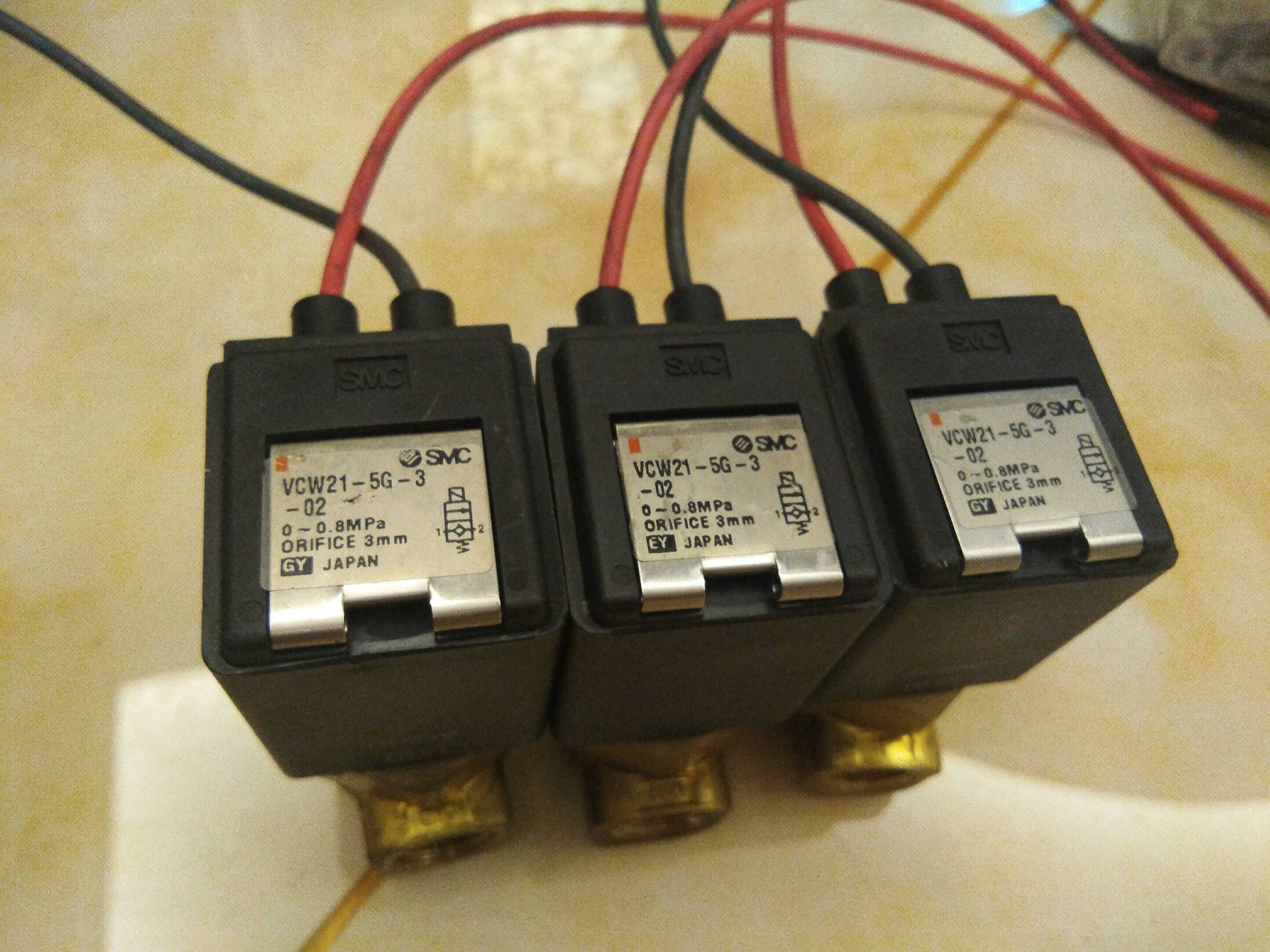 SMC VCW21-5G-3-02电磁阀 水蒸气专用阀 原装进口拆机件 DC24V