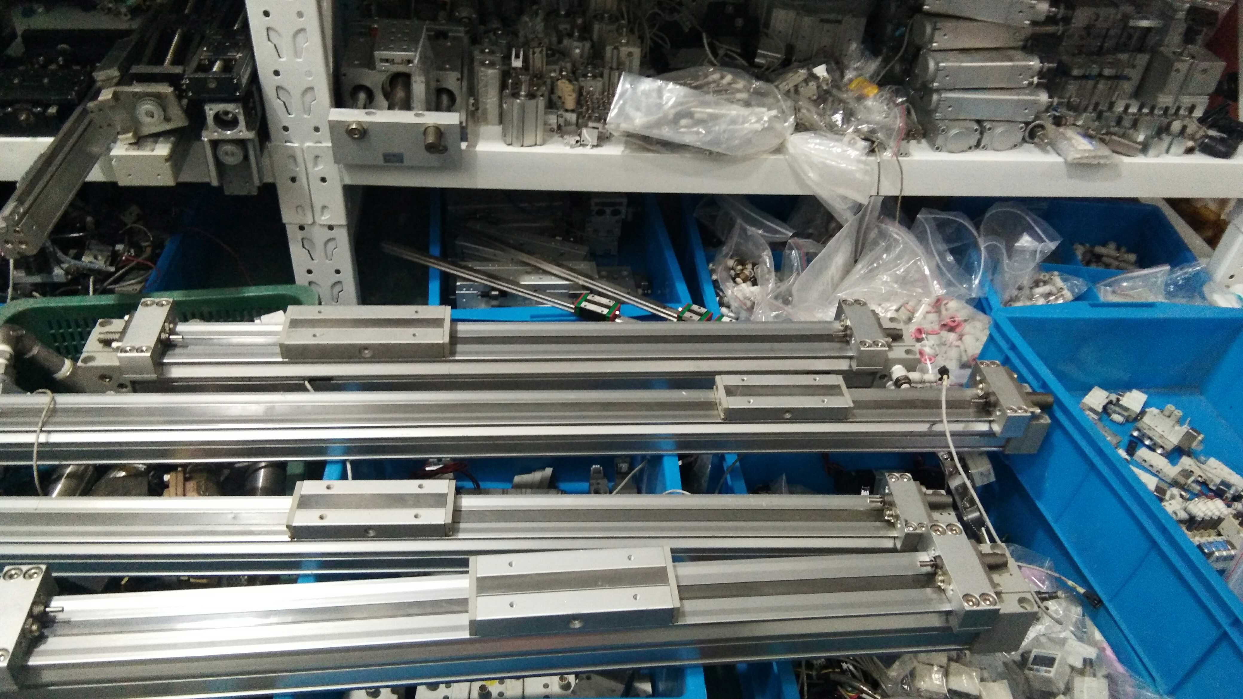 smc带缓冲支架全套无杆气缸