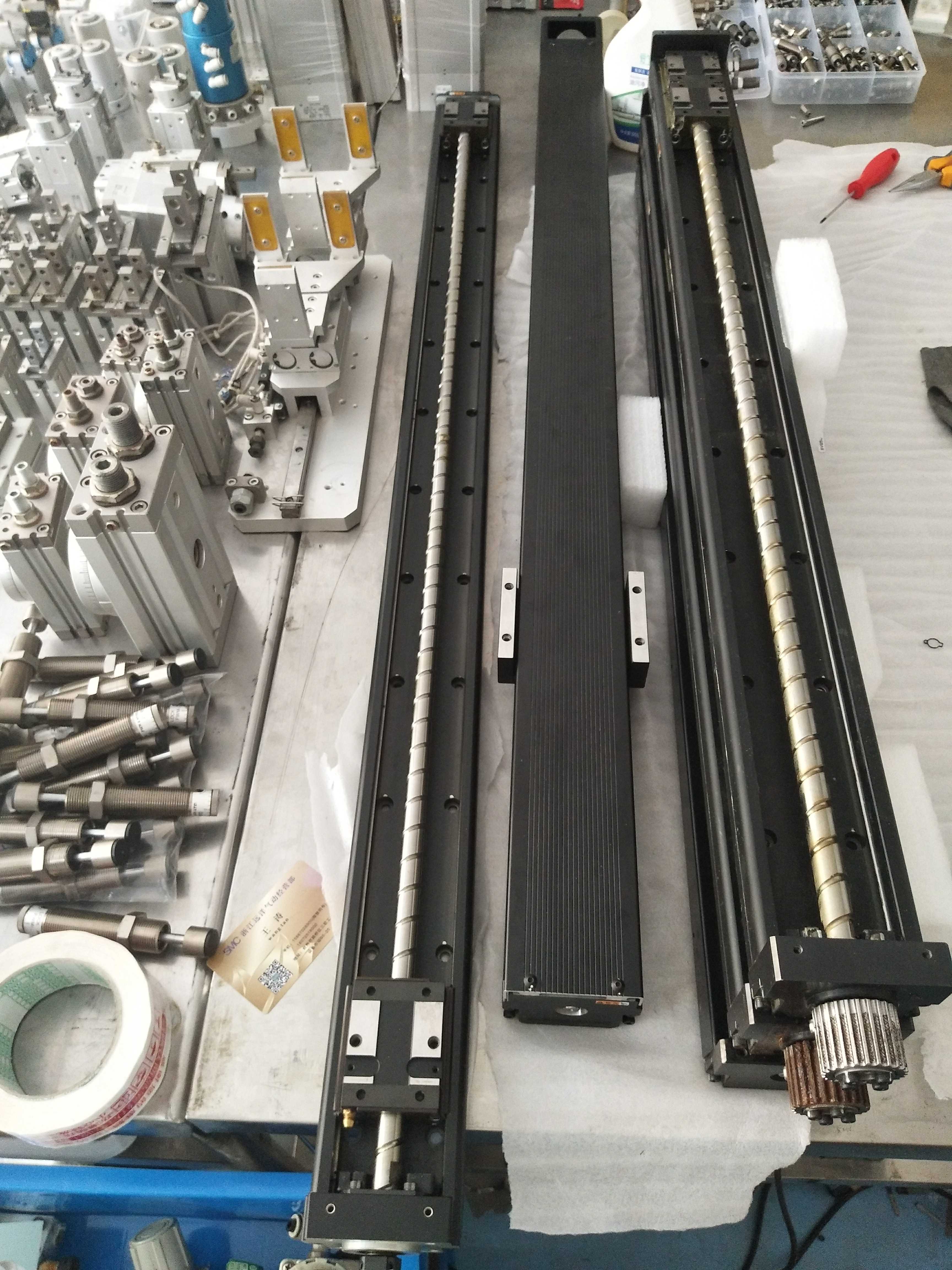 THK KR45 直线滑台模组 丝杆1520 带双滑块 有效行程1000