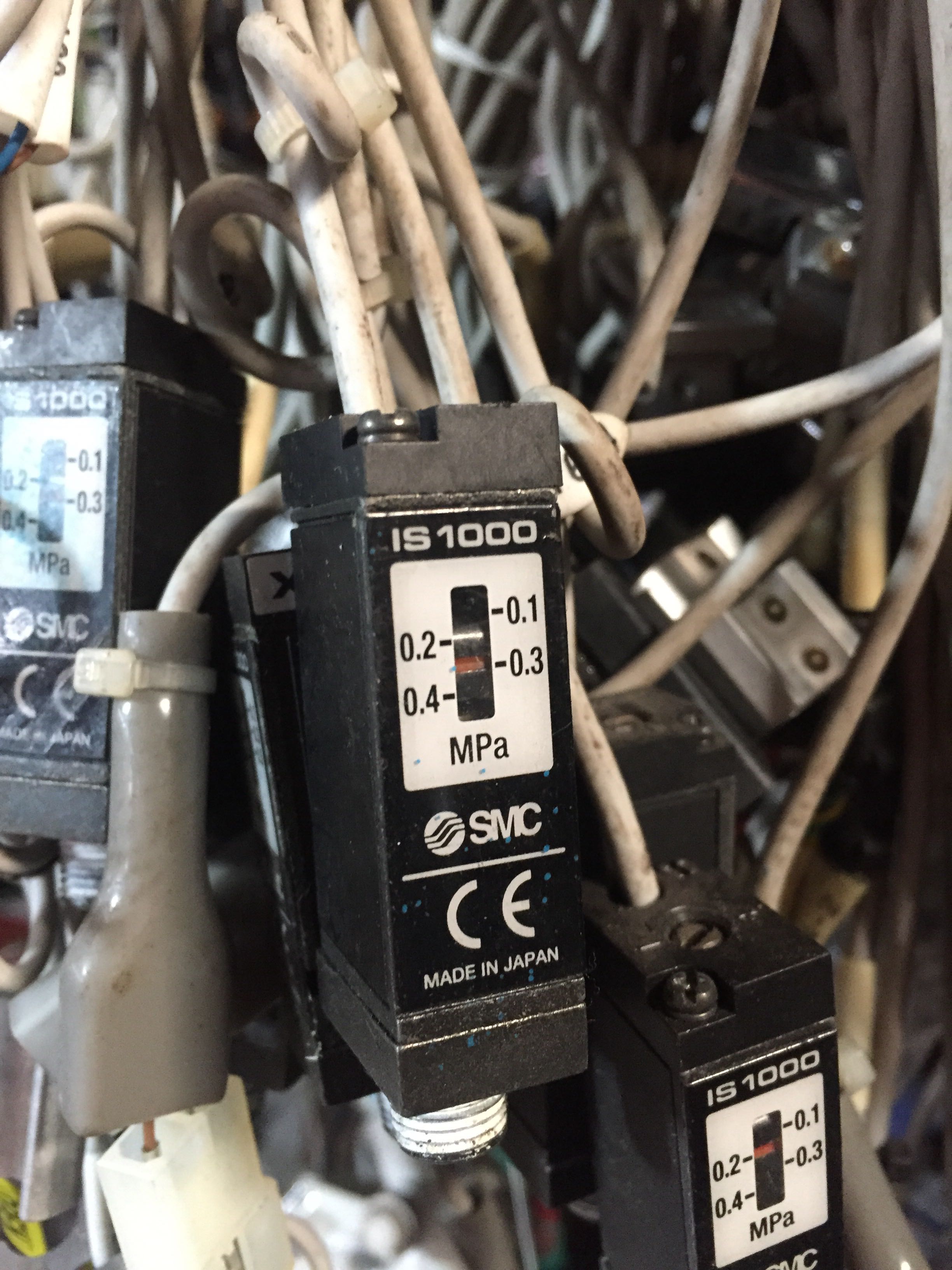 特价 SMC 压力开关IS1000 压力表  过滤器上用  日本拆机件