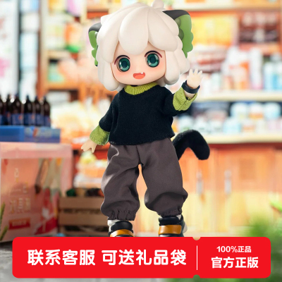 现货SIMONTOYS罗小黑战记2联名12分BJD关节可动玩偶盲盒手办摆件