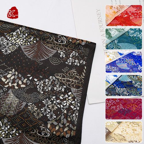 出口日本面料经典花纹织物