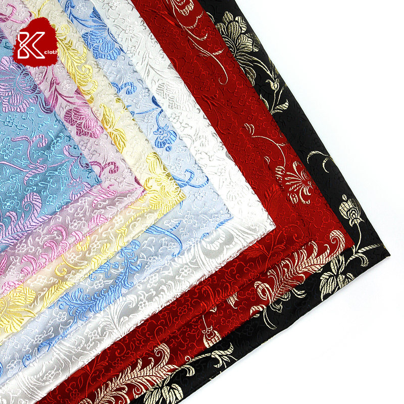 织锦缎布料丝绸古装汉服旗袍娃衣儿童拜年服装面料凤尾牡丹花包邮,居家布艺,海绵垫/布料/面料/手工diy,淘宝优惠券,粉丝福利购,淘宝优惠卷