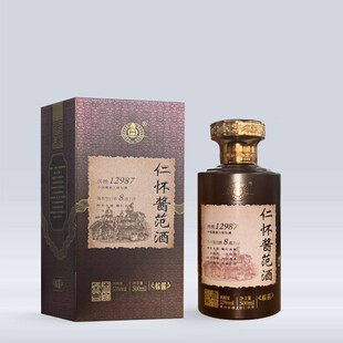 【1919酒类直供】仁怀酱范·棕酱 酱香型白酒53度500ml单瓶