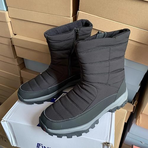 冬季男士户外加绒加厚保暖雪地靴