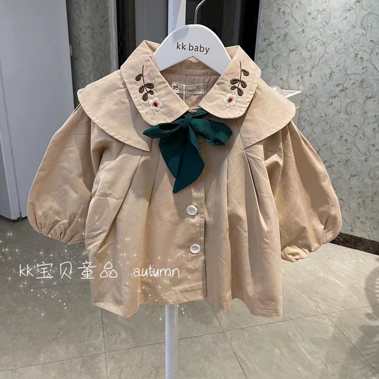 其他刺绣风衣外套休闲时尚
