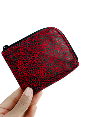 laosmiddle香港小众潮牌男女钱包短款卡包拉链零钱包女式小巧简约