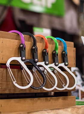 美国Heroclip多功能挂包扣桌边挂钩D型扣Gear Aid便携快挂承重大