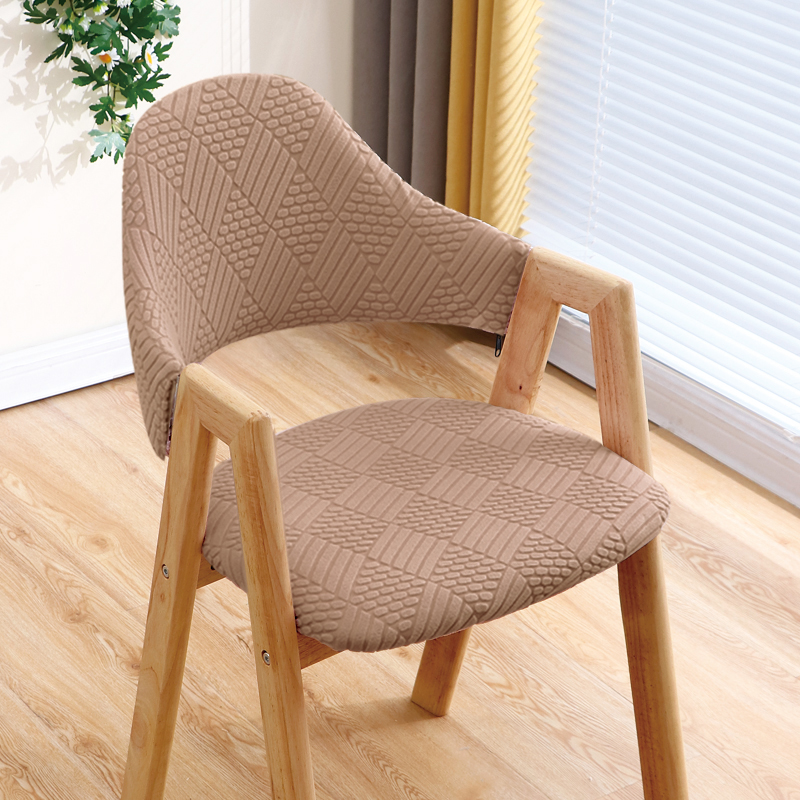 弧形椅子套罩弹力座椅套a字椅休闲椅套装家用凳子套简约四季通用