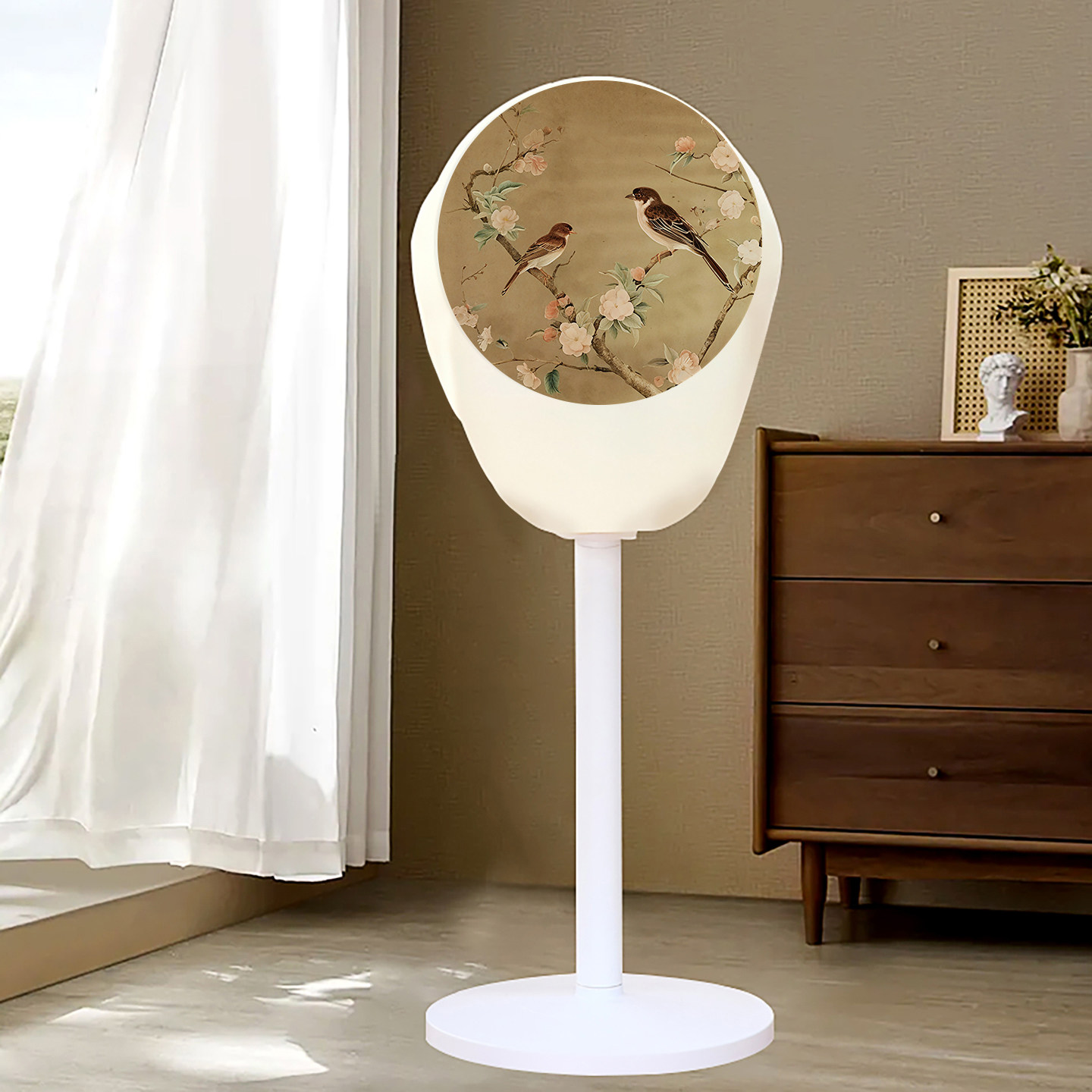 2025新款电风扇防尘罩布艺全包弹力通用立式落地扇循环扇套保护罩