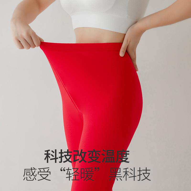纯棉秋裤女士薄款棉毛裤打底透气女款保暖裤大码衬裤线裤舒适内穿