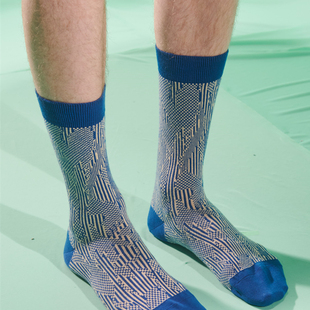 Henrik Vibskov 纹理图案袜子 | triplemajor