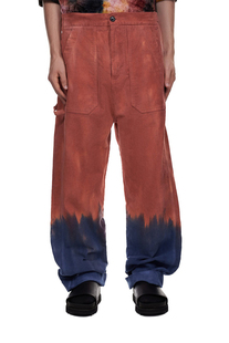 【4折】Henrik Vibskov 晕染灯芯绒直筒长裤 | triplemajor