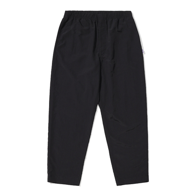 PROPER定常尼龙长裤黑色/绿色