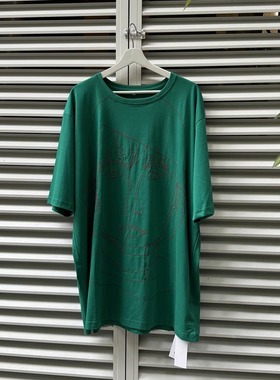 BLESS 刺绣图案宽版T恤（绿色）| triplemajor