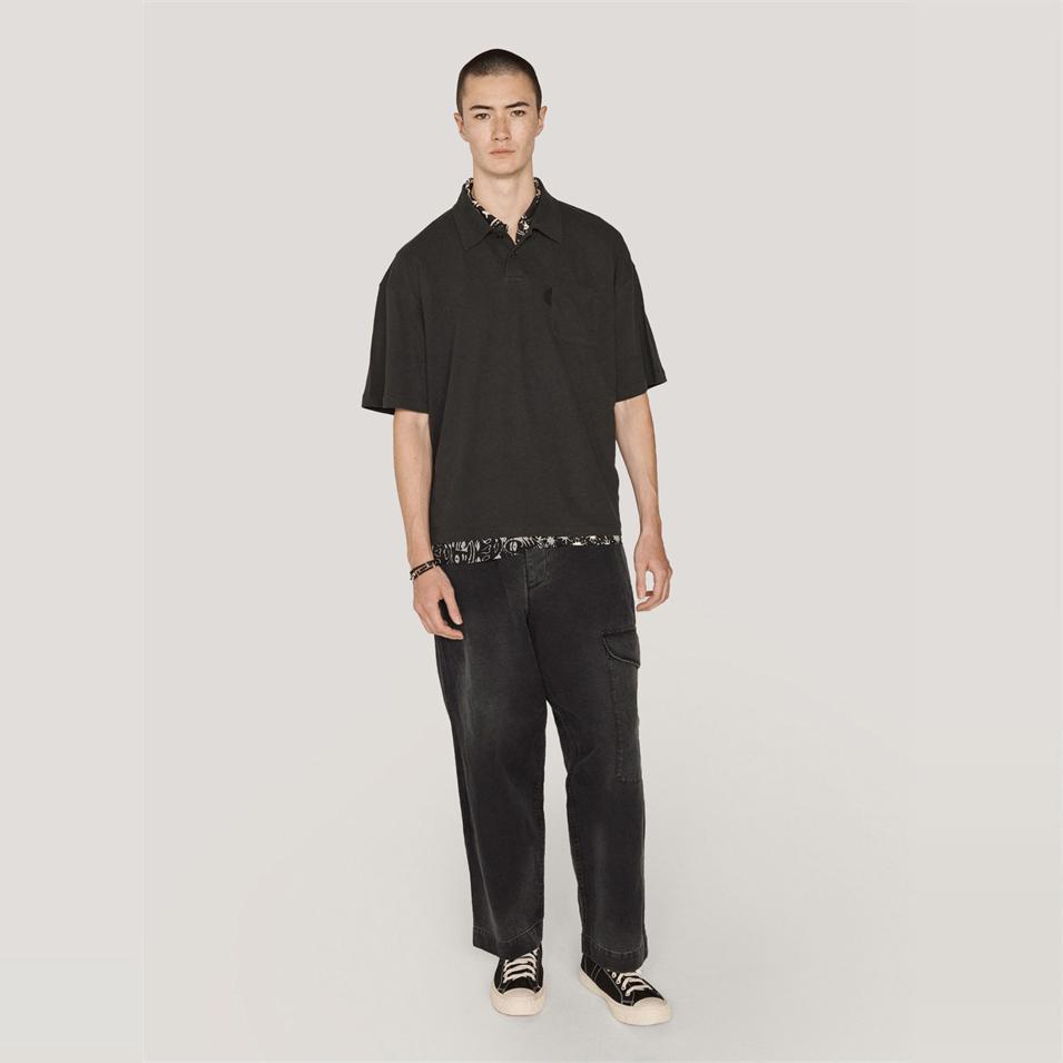 YMC口袋宽松长裤口袋宽松