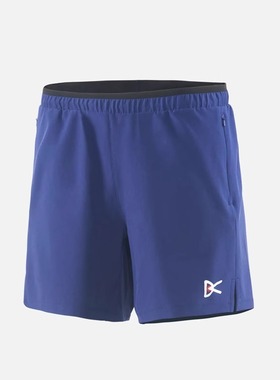 District Vision 运动短裤（深蓝色）| triplemajor