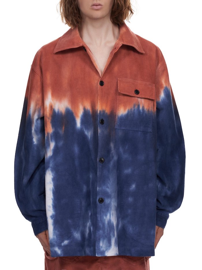 HenrikVibskov灯芯绒衬衫