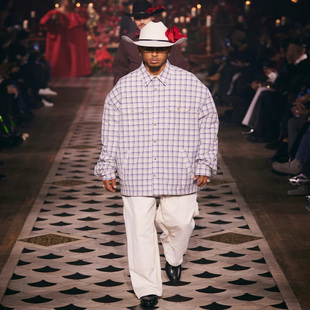 外套 格纹绗棉衬衫 triplemajor Chavarria Willy