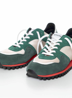 Spalwart 复古马拉松运动鞋（红绿拼色）| triplemajor