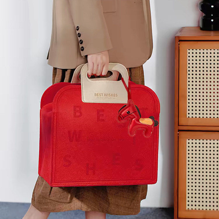 2026马年新年包装盒烘焙饼乾糖果礼品年货特产燕窝年会手提袋礼盒,厨房/烹饪用具,点心包装盒/包装袋,淘宝优惠券,粉丝福利购,淘宝优惠卷