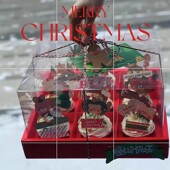 圣诞主题红绿条纹棉绳2mm绳子双色细窄丝带麻绳扎绳圣诞礼盒包装