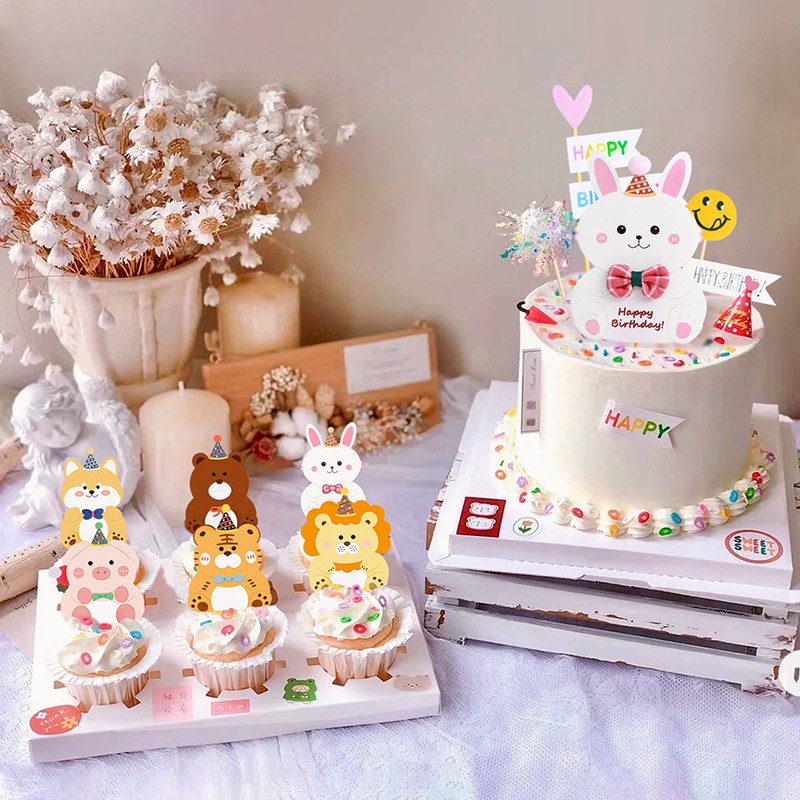 网红生日蛋糕派对装饰