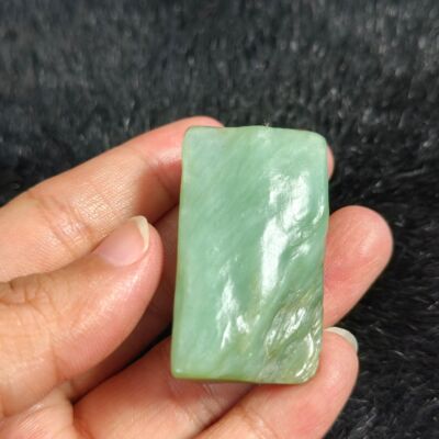 新疆和田玉沙枣青原石随形小牌子吊坠挂件山流水料原石