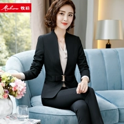 Phù hợp với nhỏ phù hợp với khí chất nữ Hàn Quốc chuyên nghiệp mặc áo khoác nữ mùa xuân mới phù hợp với phù hợp với thời trang ol - Business Suit