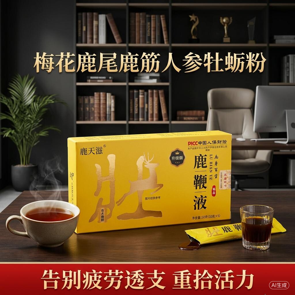 鹿天滋鹿鞭液三盒长效滋补更健康