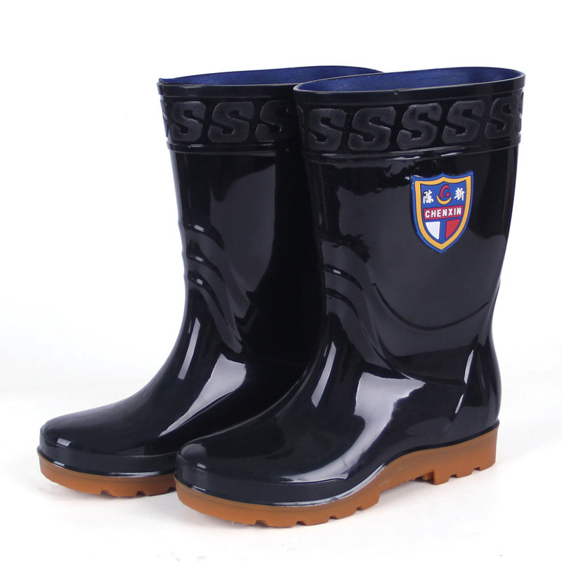 Chaussures - bottes caoutchouc homme pour hiver - semelle tendon - Ref 961552 Image 3