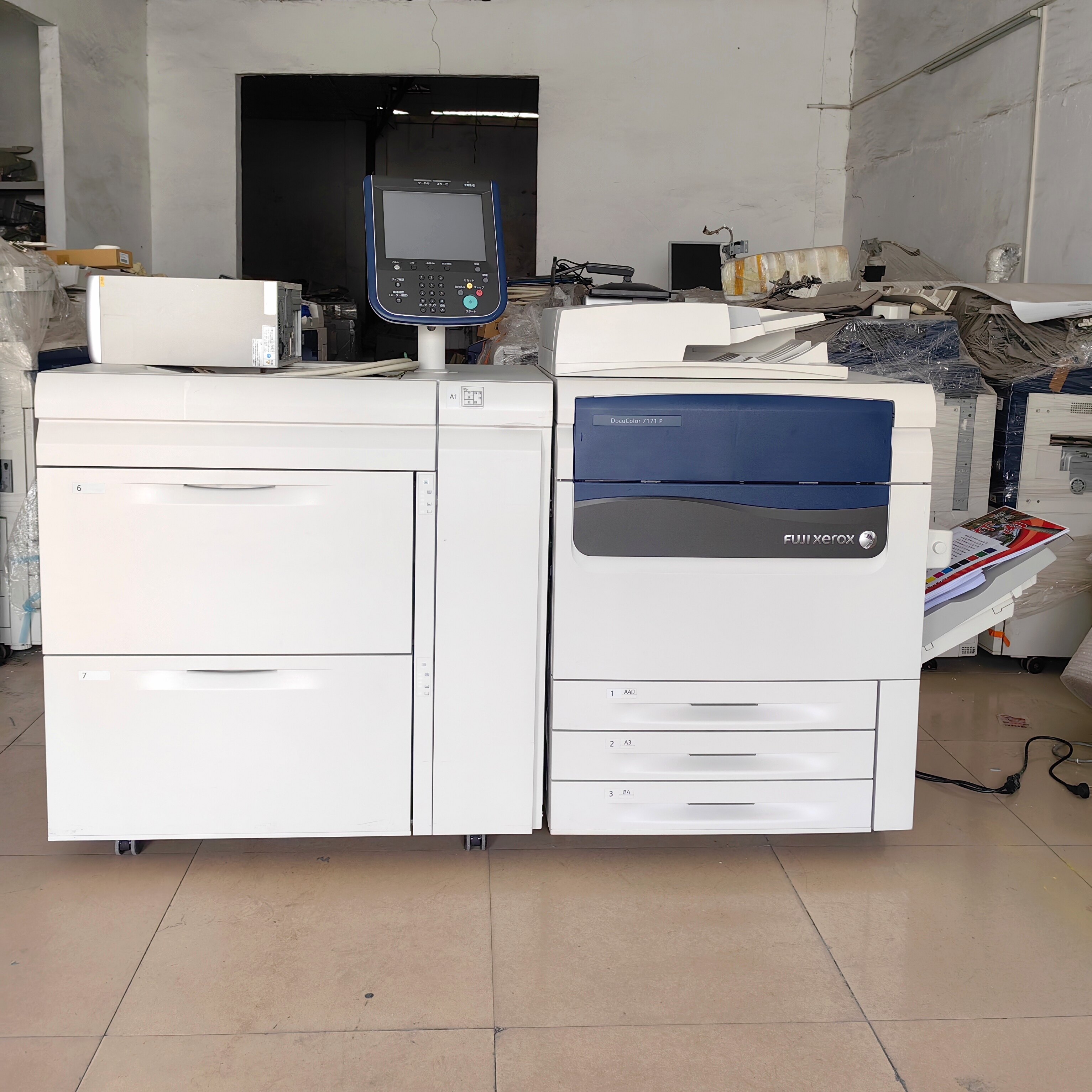 施乐 7171 700 /J75/C75 打印机复印机 扫描数码多功能一体机