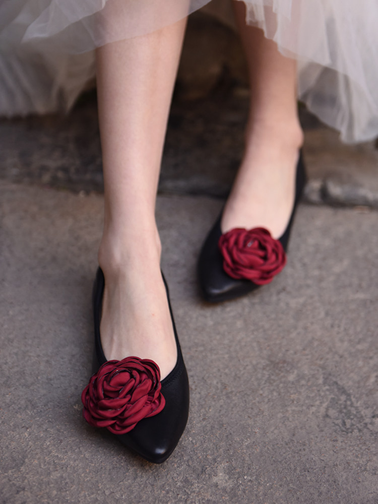 Artmu Floral Pointed Flats: Your Spring Style Statement! - Product image 5