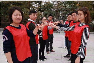 齐眉杆团建户外拓展活动游戏道具室内趣味运动会道具素质训练器材