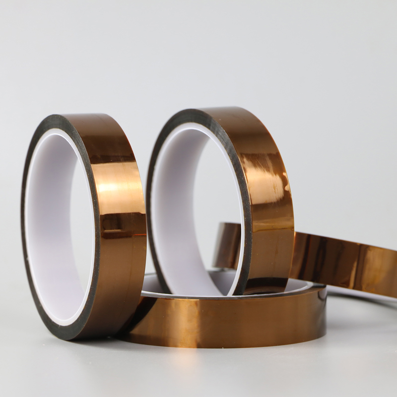 金手指耐高温胶带PI聚酰亚胺胶带工业防焊耐热绝缘防护无痕胶带