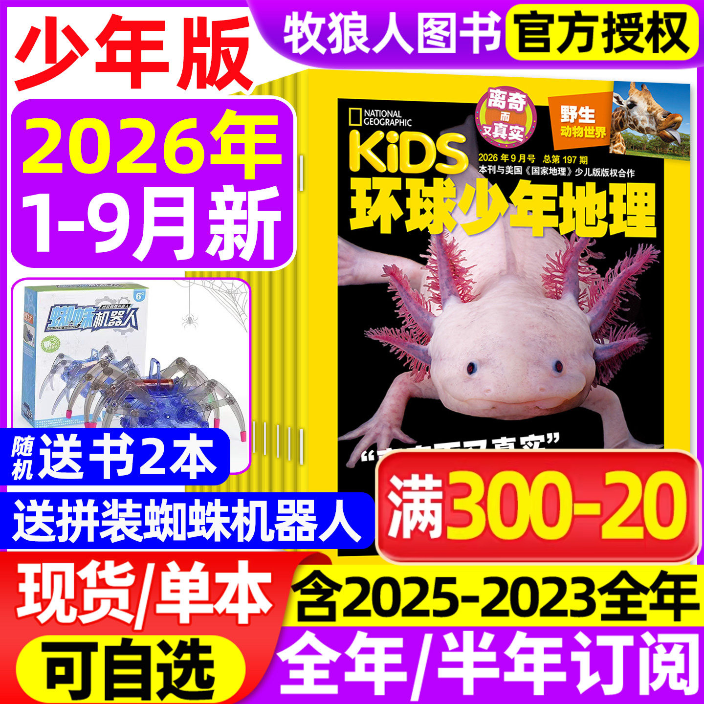 环球少年地理少儿26年9月/订阅图片