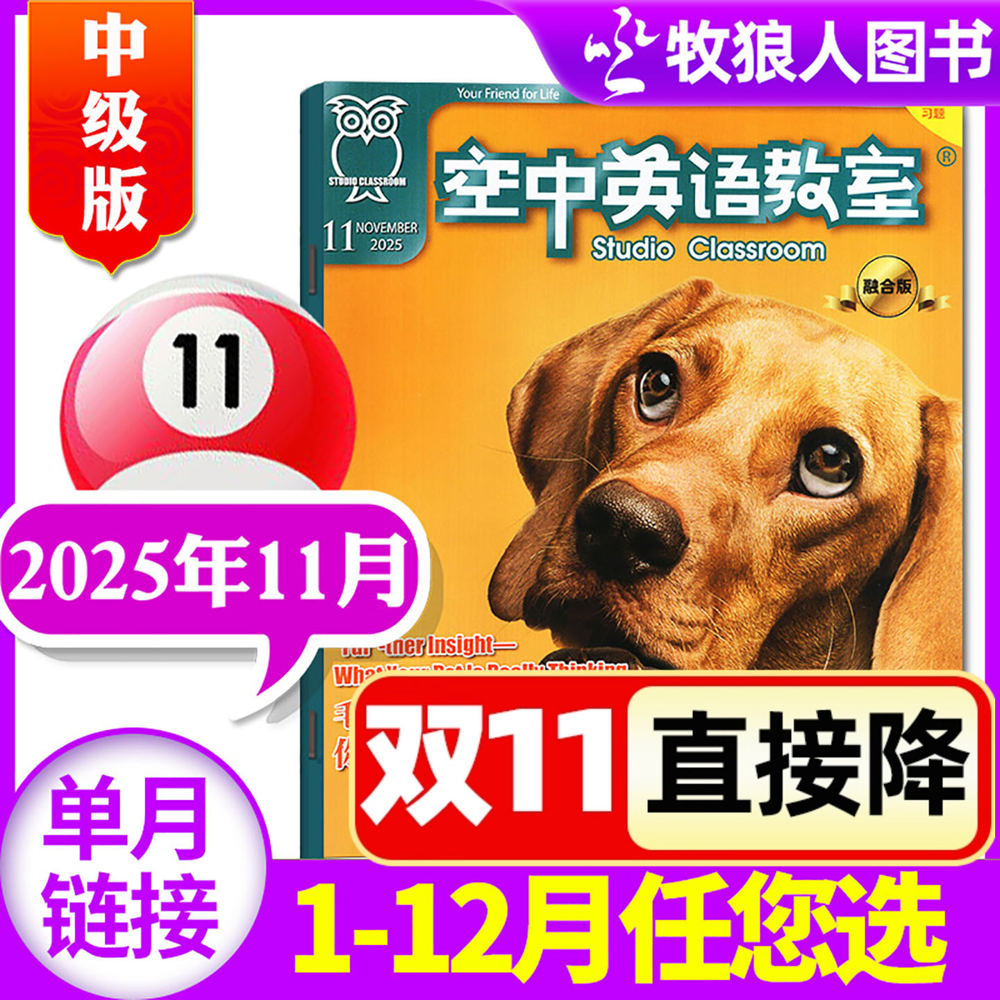 空中英语中级25年11月/26年订阅