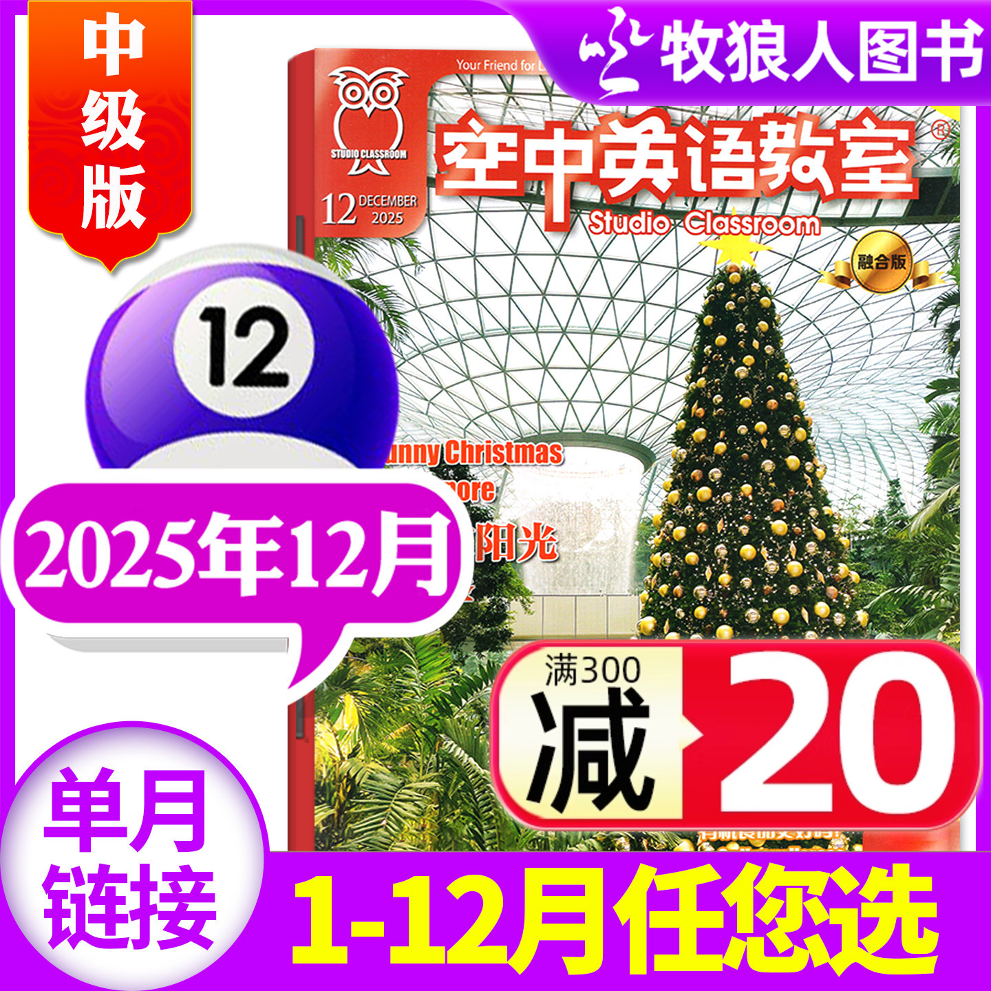 空中英语中级25年12月/26年订阅