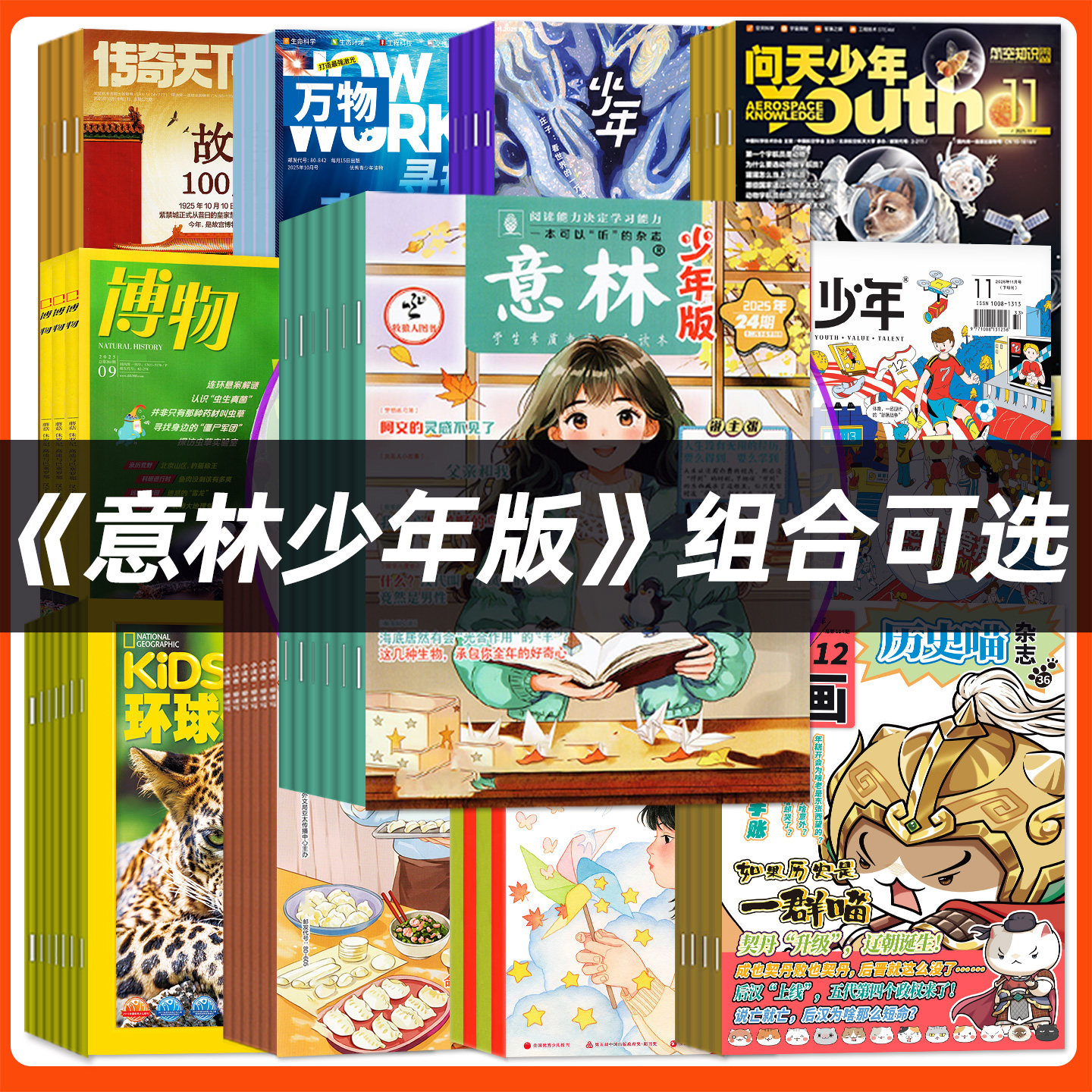 意林少年版+商界少年/好奇号