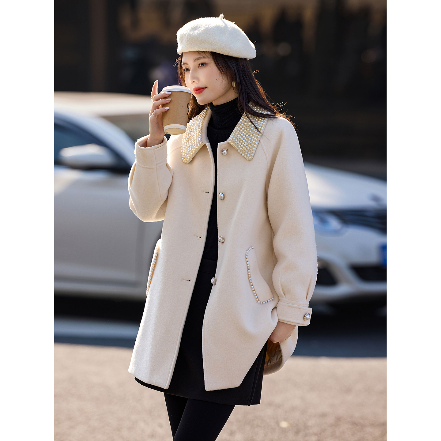 时尚气质羽绒服SXYRF24148