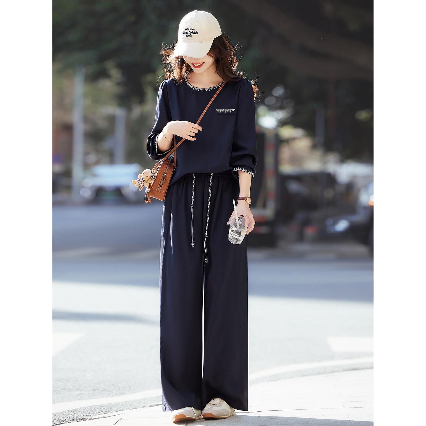 苏醒的乐园休闲卫衣长裤2026年新款春季休闲女装两件套装