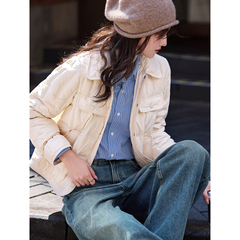 翻领羽绒服2025新款冬季羽绒服SXYRF25006