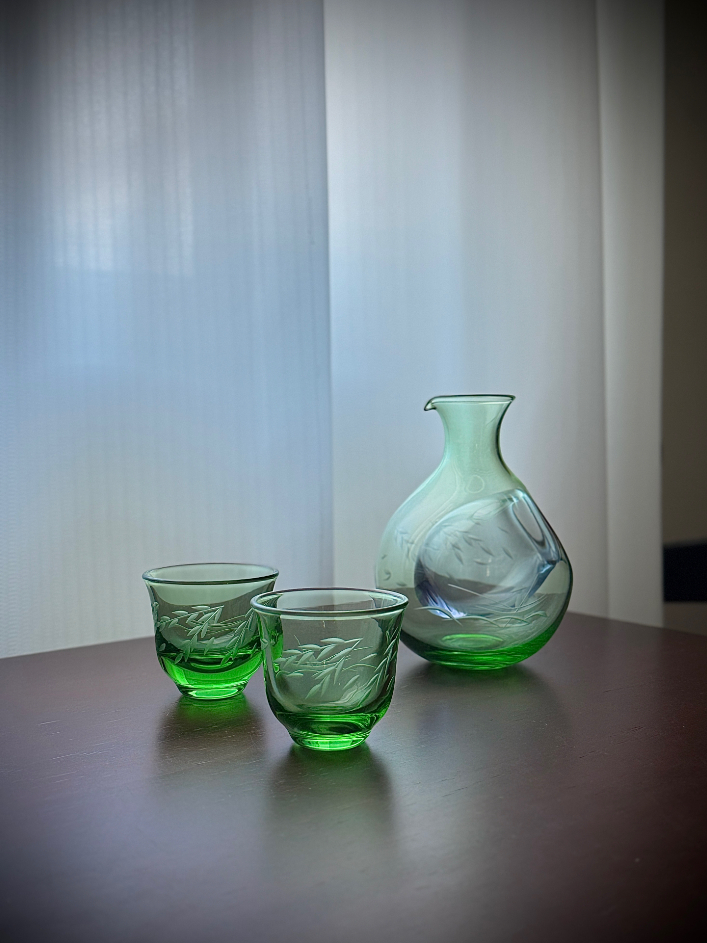 日本江户切子手工硝子刀刻酒器酒具酒壶酒杯·日本直采