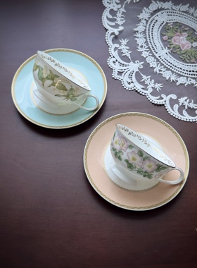 日本Narumi鸣海Profusion系列缤纷骨瓷咖啡杯碟·日本直采