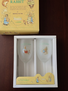 日本彼得兔Peter rabbit玻璃杯陶瓷杯水杯高脚杯茶杯·日本直采