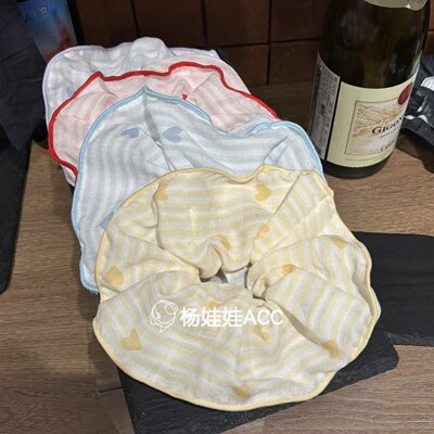 630408韩国东大门Trois de LEI新款甜美圆形流行时尚发圈