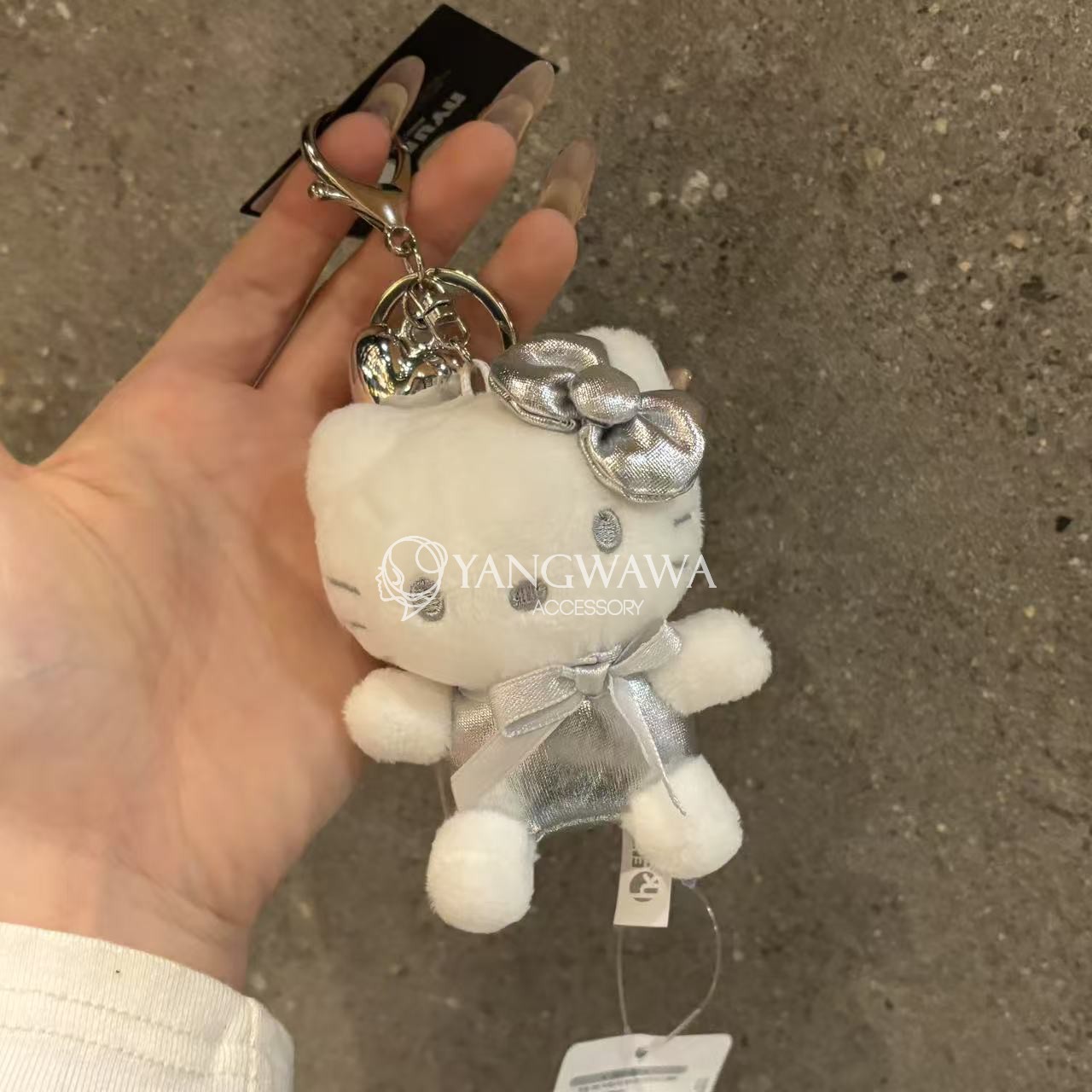 玩偶银色系列猫咪狗狗包挂件