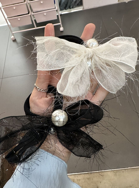 43526韩国东大门miss蝴蝶结发饰发绳