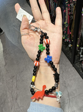 491003韩国东大门Baket小恐龙吊坠手机链挂件