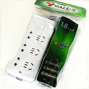 新国标插座 插线板 3米 1.8米 6位总控 402 拖线板 公牛 M1330